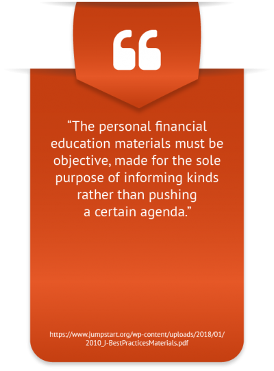 Mechanisms for Financial Literacy Statistics Applications